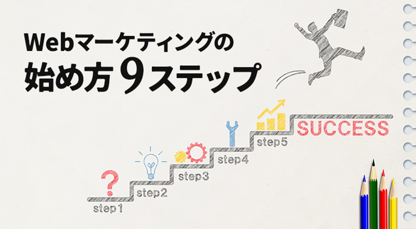 Webマーケティングの始め方9ステップ